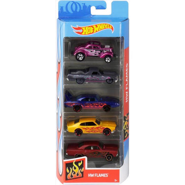 Hot Wheels Diecast Car Multi-Colored 5 pc