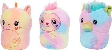 Barbie Tie-Dye Reveal Plush Toy, 7-Inch Stuffed Animal With Diy Washable Fabric Craft