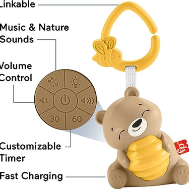 Fisher Price Beary Soothing Portable Baby Sound Machine
