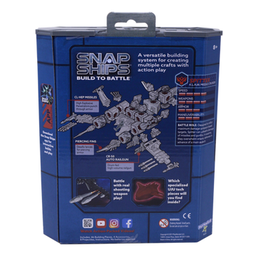Snap Ships Spitter K.L.A.W. Missile Cruiser