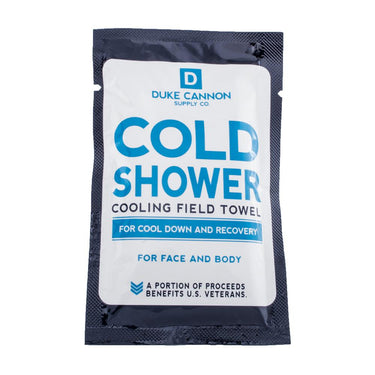 Duke Cannon Cold Shower Face & Body Wipes