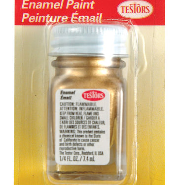 Testors Metallic Gold Hobby Paint 0.25 oz