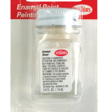Testors Gloss White Hobby Paint 0.25 oz