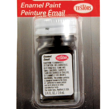 Testors Gloss Black Hobby Paint 0.25 oz
