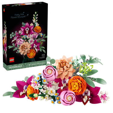 LEGO® Botanicals Pretty Pink Flower Bouquet
