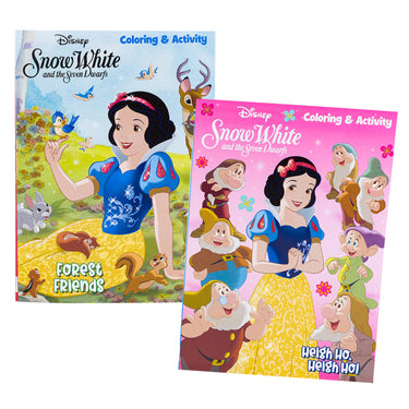 Snow White Colortivity Coloring & Activity Book - 64 Pages - 2 Assorted Cover Pages
