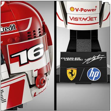 LEGO® Editions Scuderia Ferrari HP Charles Leclerc Helmet