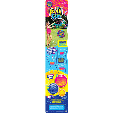 Ja-Ru Kool'N Fun Bubble Set with Wand Assorted 3 pc