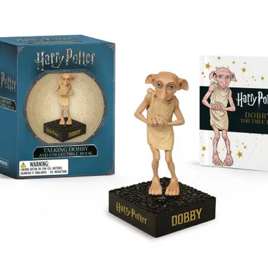 Harry Potter Talking Dobby and Collectible Book