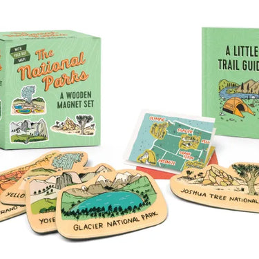 The National Parks: A Wooden Magnet Set