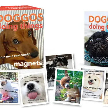 Doggos Doing Things Magnets