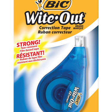 BIC Wite-Out White Correction Tape 1 oz 1 pk