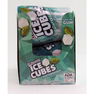 Ice Breakers Ice Cubes Sugar Free Wintergreen Chewing Gum 1 pk 40 pc
