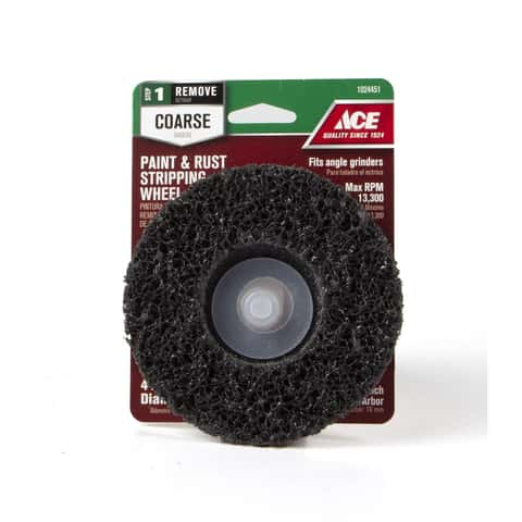 Load image into Gallery viewer, Ace 4-1/2 in. Silicon Carbide Center Mount Paint and Rust Remover Disc 24 Grit Extra Coarse 1 pk
