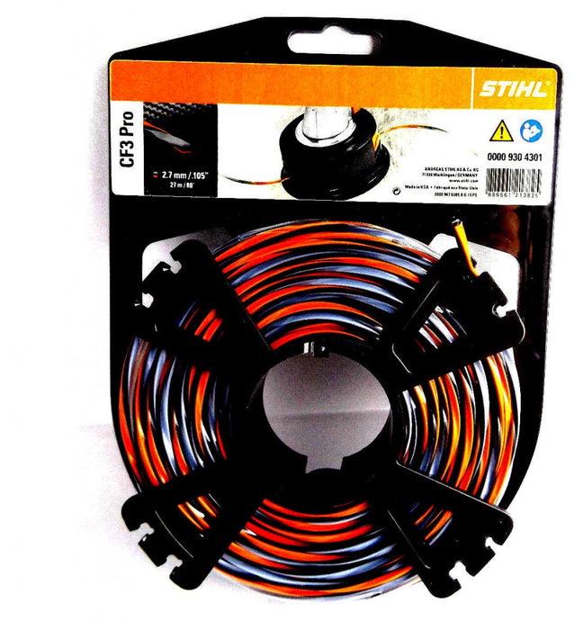 STIHL CF3 Pro .105 in. D X 88 Ft. L Trimmer Line