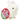 Toysmith Bunny Wind Up Rabbit White/Pink