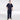 Key Poplin Unlined Short Sleeve Coveralls for Men (Navy) Size
