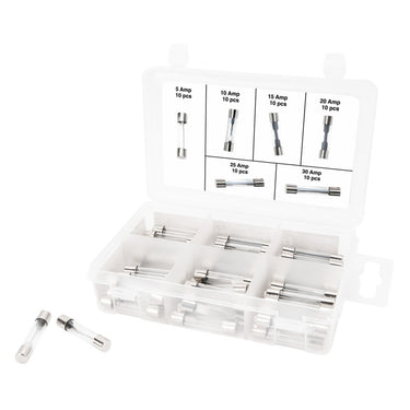 Performance Tool 60 pc. AGC Glass Fuse Assortment