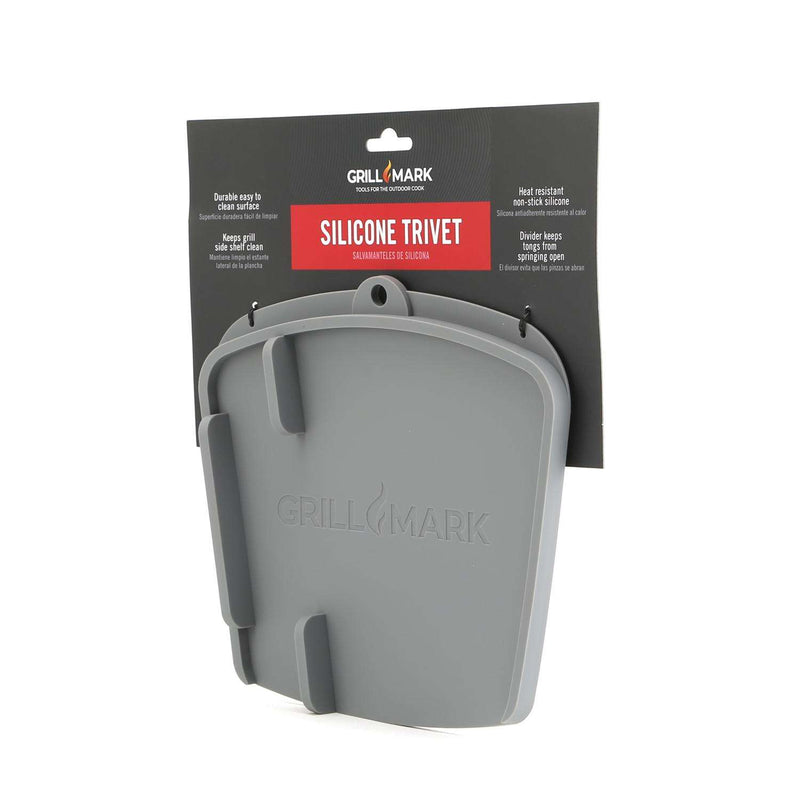 Load image into Gallery viewer, Grill Mark Plastic Gray Spatula Mat
