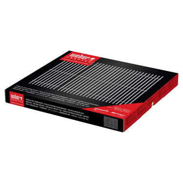 Weber Replacement Crafted SS Spirit 300 Series Grill Grate 23.5" x 17.3" (2 Pack)