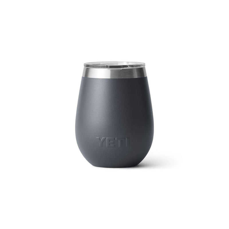 Load image into Gallery viewer, Yeti Rambler 10 Oz BPA Free Wine Tumbler w/ Magslider Lid - Charcoal
