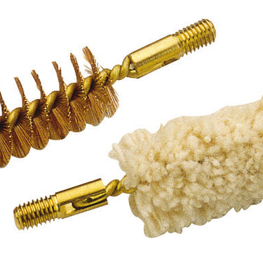 Bronze Bristle Bore Brush & Cotton Swab .50 cal