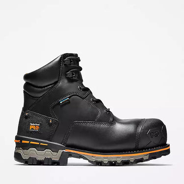 Timberland Men's Boondock 6" Composite Toe Waterproof Work Boot (Black) Size 11W
