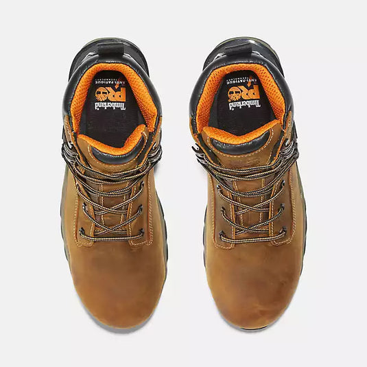 Timberland Men's Hypercharge 6" Composite Toe Waterproof Work Boot 9.5W