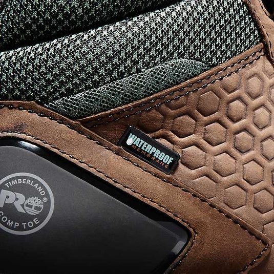 Timberland Men's Reaxion Composite Toe Waterproof Work Sneaker 9W
