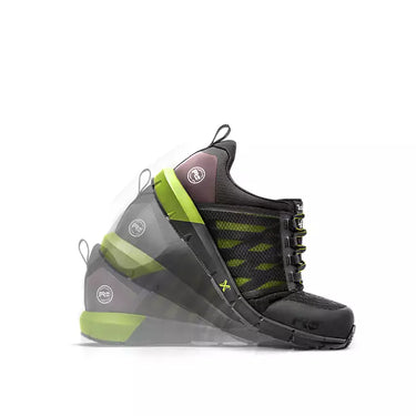 Timberland Women's Radius Composite Toe Work Sneaker (Black) Size 9.5W
