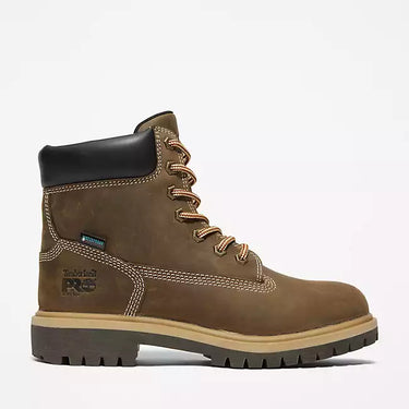 Timberland Women's Direct Attach 6" Waterproof Work Boot (Brown) Size 7W
