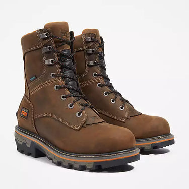 Timberland Men's Boondock HD Logger Waterproof Work Boot (Brown) Size 14W