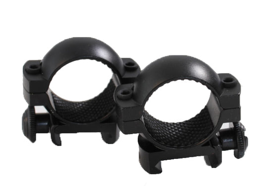 Scope Rings Medium 1" Matte Black