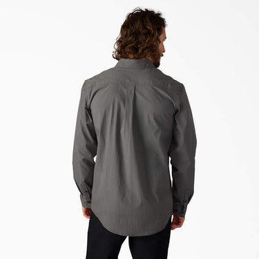 Dickies Tradebuilt Utility Long Sleeve Work Shirt (Slate Grey) Size XL