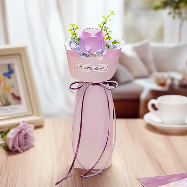 Floral Art - Purple Rose