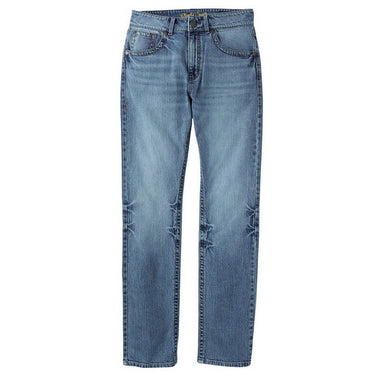 Wrangler Men's Rock 47 Slim Straight Cut Pants (Light Medium Wash) Size 36X34