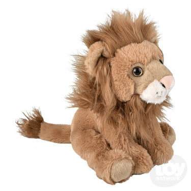 8" Animal Den Lion Plush