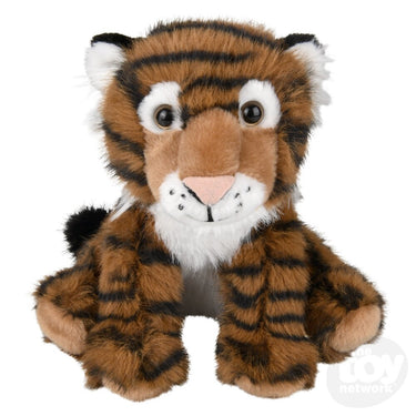 8" Animal Den Tiger Plush