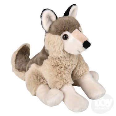 8" Animal Den Wolf Plush