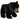 12" Animal Den Black Bear Plush
