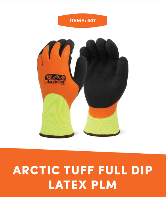Artic Tuff Full Dip Latex Palm Glove Medium