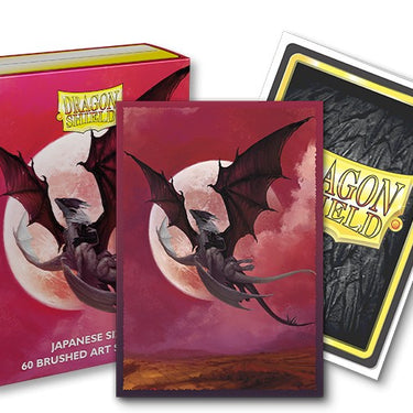 Dragon Shield Sleeves: Japanese Brushed Art - Valentine Dragon 2024 60CT