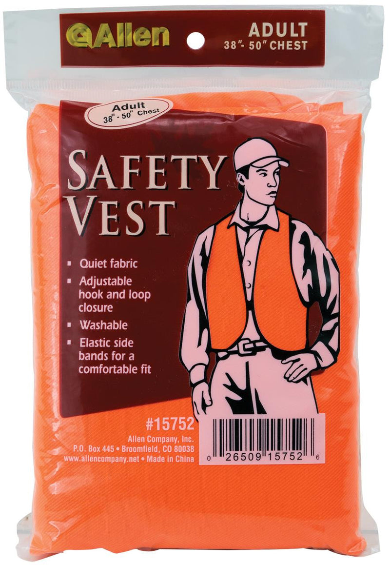 Load image into Gallery viewer, Allen Adult Hunting Safety Vest 38&quot;/48&quot; - Orange
