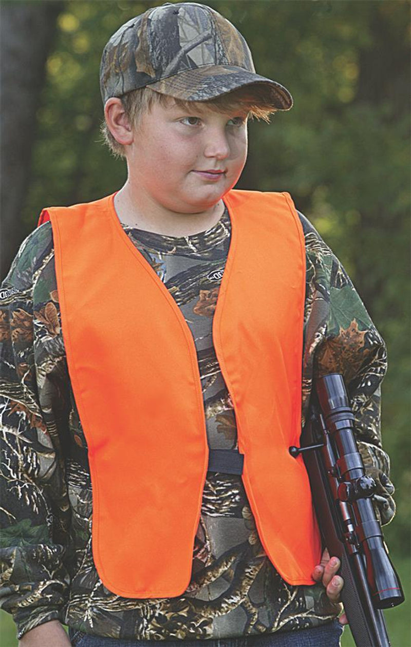 Load image into Gallery viewer, Allen Youth Hunting Safety Vest 26&quot;/36&quot; - Orange
