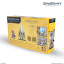 Back of the StarCraft Artanis & Pylon expansion box