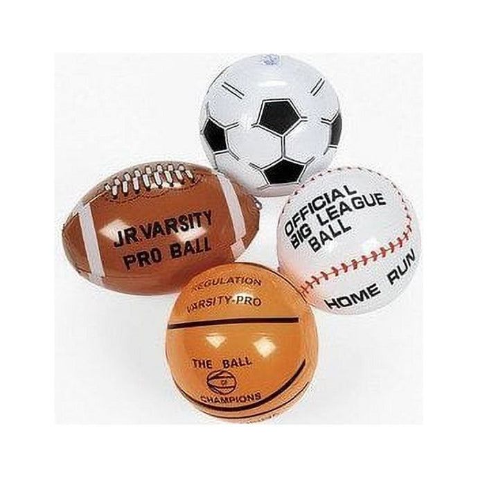 Assorted Mini Inflatable Sportballs