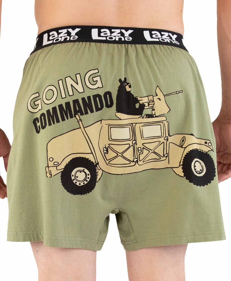 Load image into Gallery viewer, Going Commando Men&#39;s Funny Bear Boxer XL
