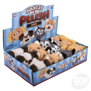 3" Dog Squeezy Bead Plush (Sold Separately)