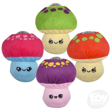 3" Mushroom Squeezy Bead Plush Ball (Sold Separately)