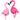 6" Squeezy Bead Flamingo Ball (Sold Separately)